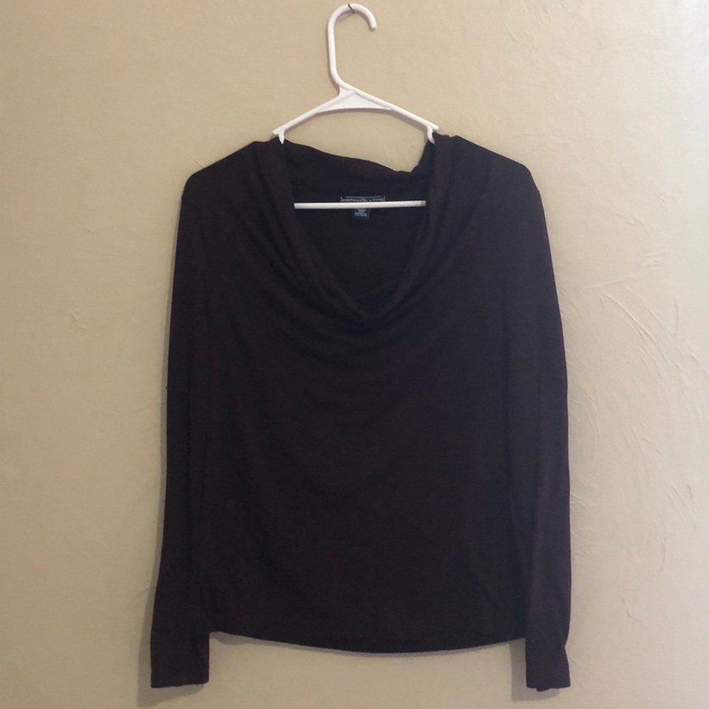 American Living cowl neck top